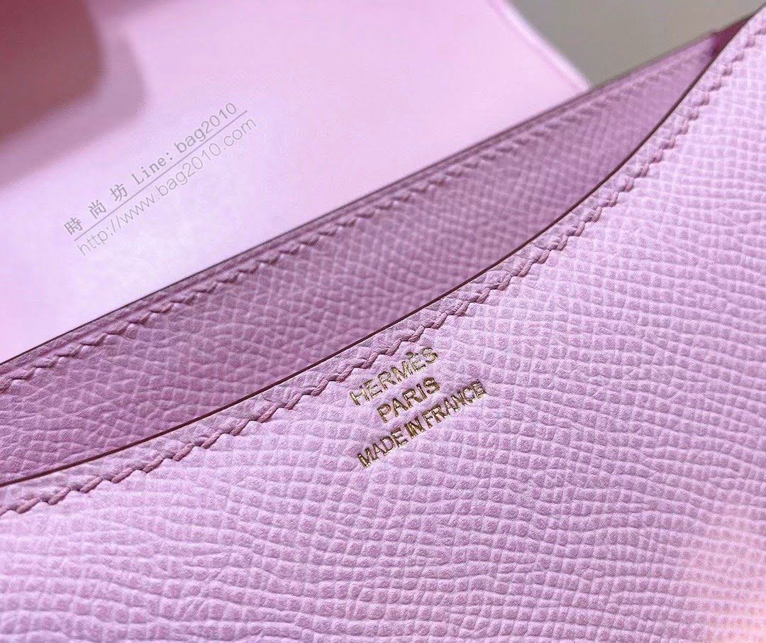 Hermesn康康女包 愛馬仕Constance斜挎包 Epsom皮  am2311